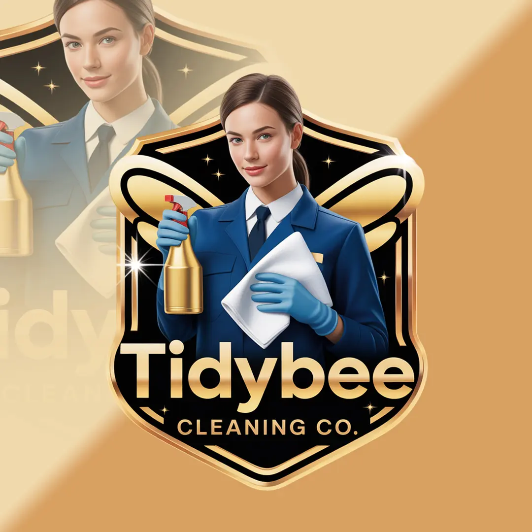 Tidybee Cleaning Co — Logos