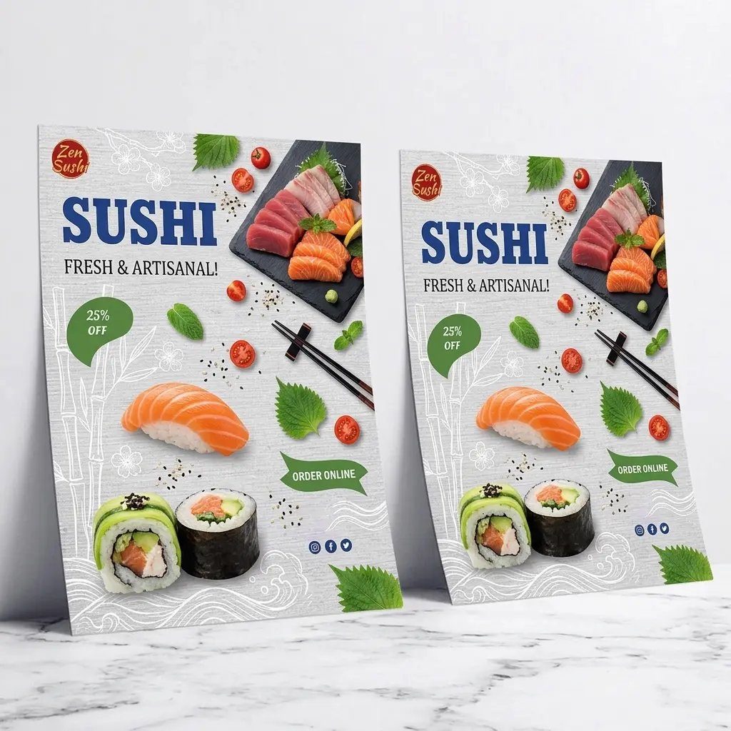 Restaurant Menu & Print Suite — Graphic Design case study cover