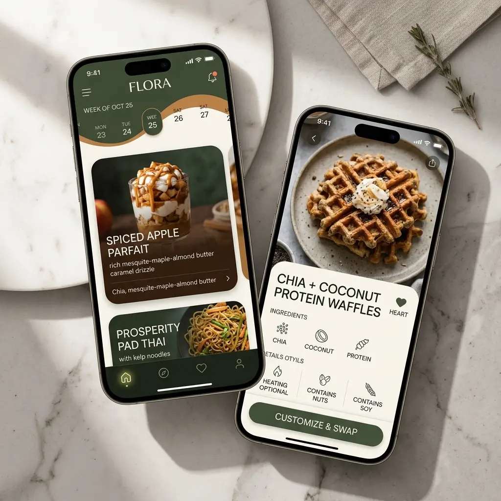 Restaurant Ordering App — Menu and item detail